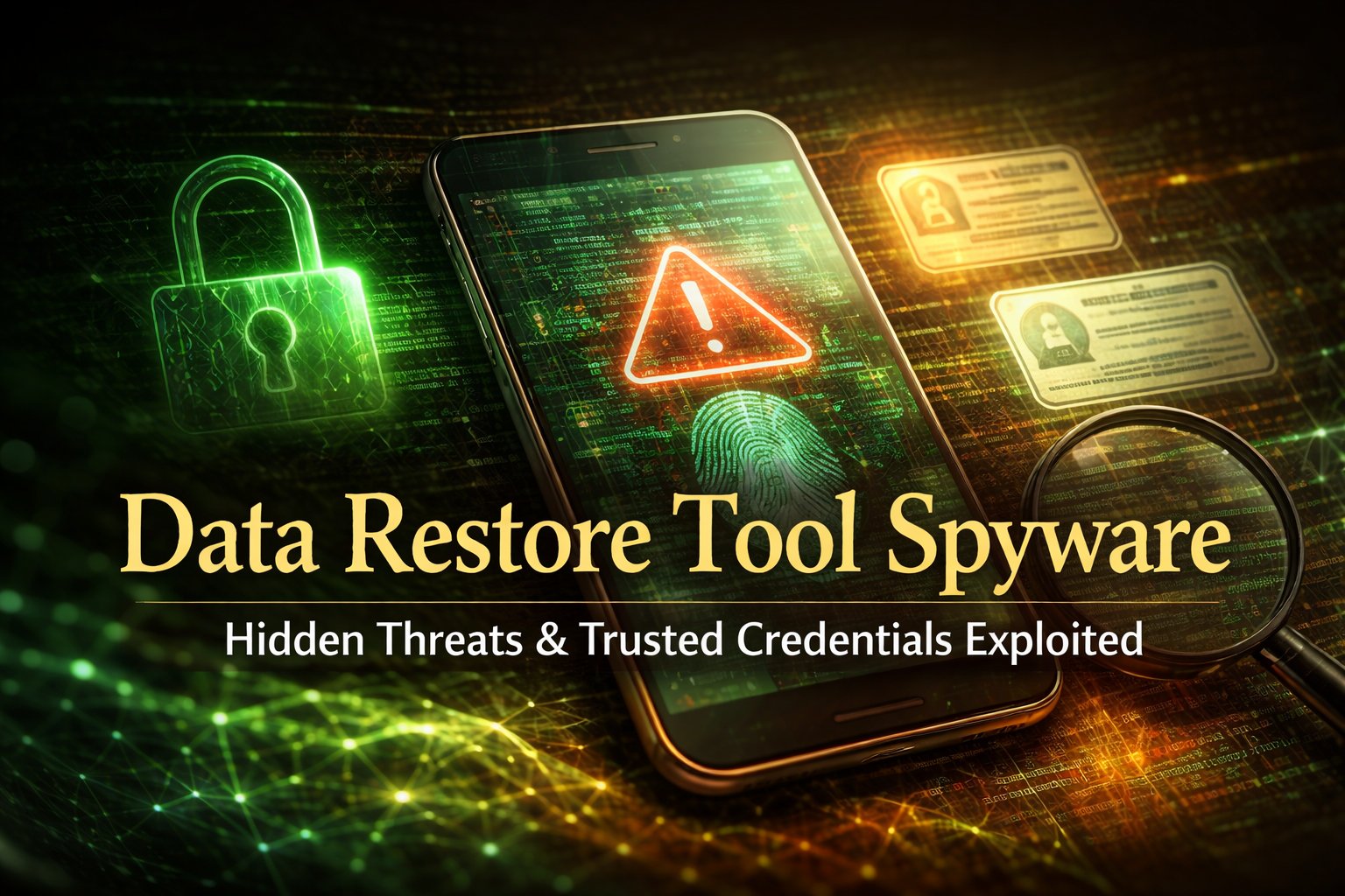 data restore tool spyware